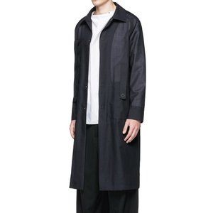 Acne Studios Mauro SS16 Wool Voile Coat Size 48